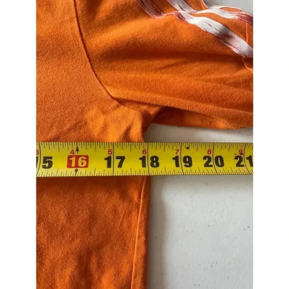 Adidas Women's Orange Long Sleeve T-Shirt Size XS Danielle Cathari Colab EUC - Picture 8 of 9
